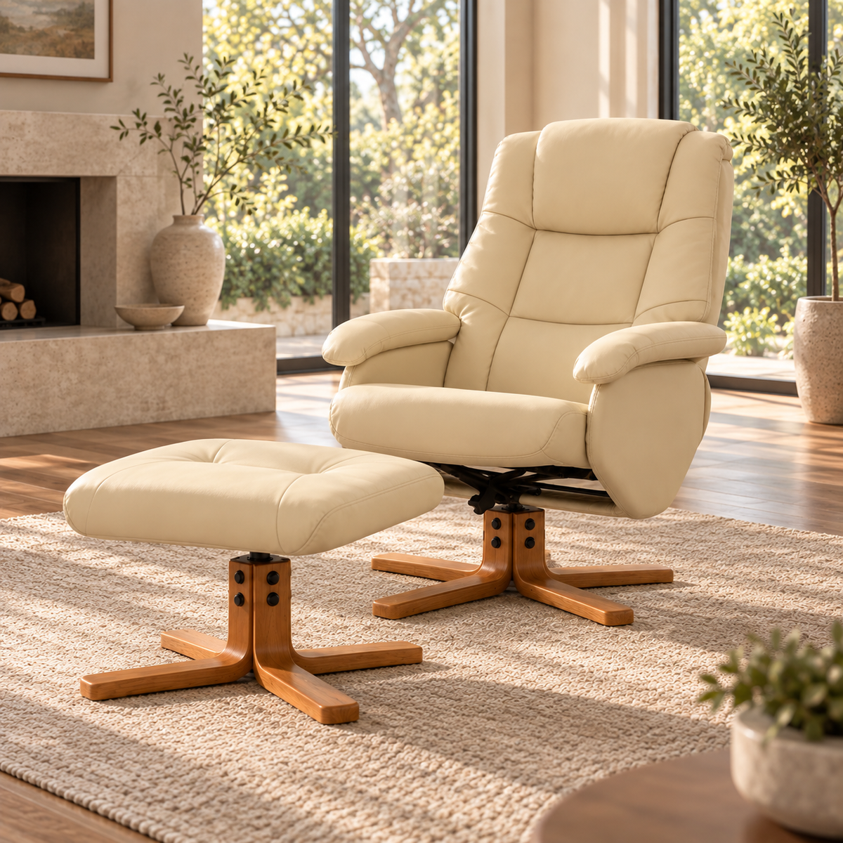 Un fauteuil qui allie confort et élégance