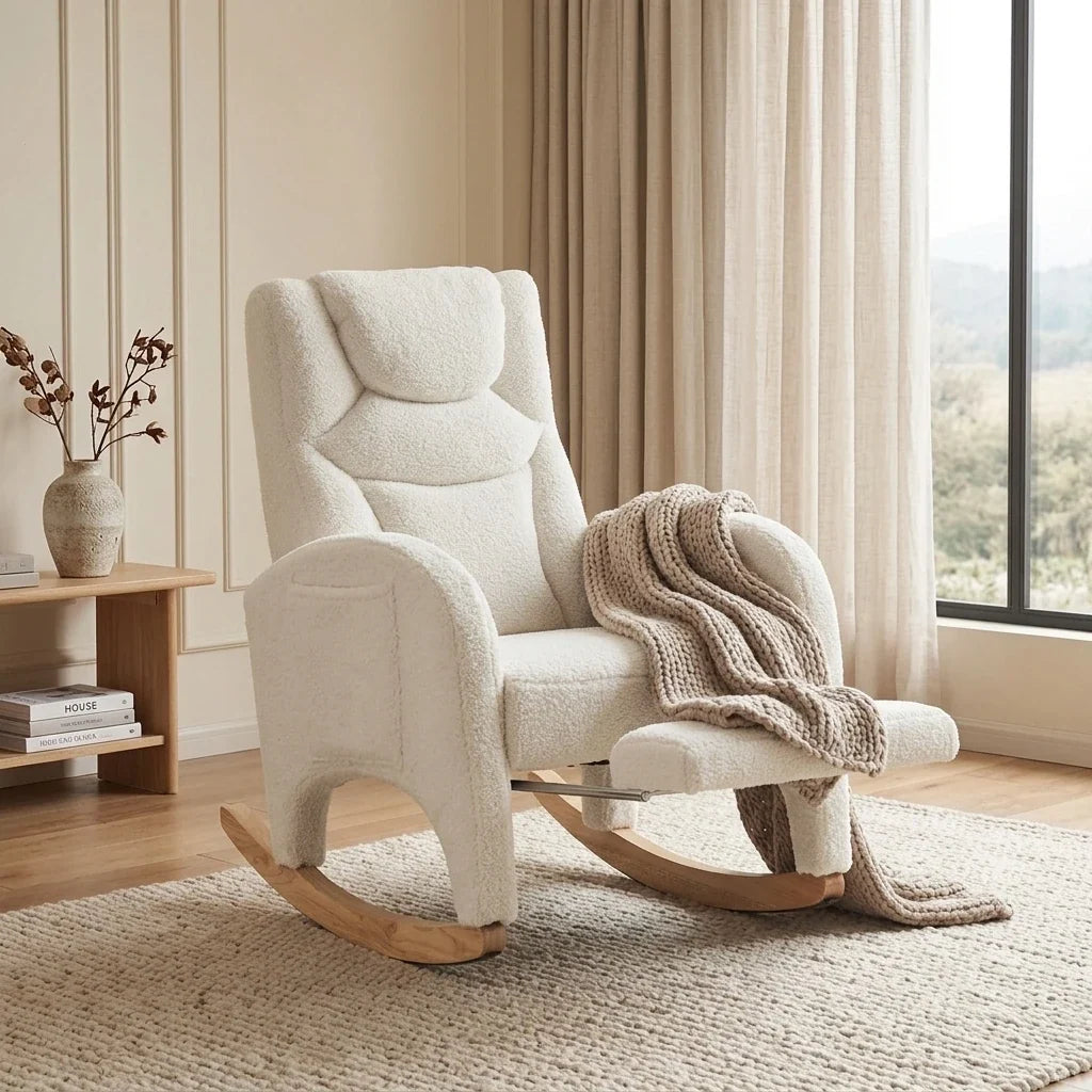 Fauteuil à bascule SERENIA, en situation dans un intérieur