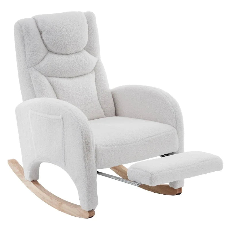 Fauteuil à bascule SERENIA, vue de trois quarts