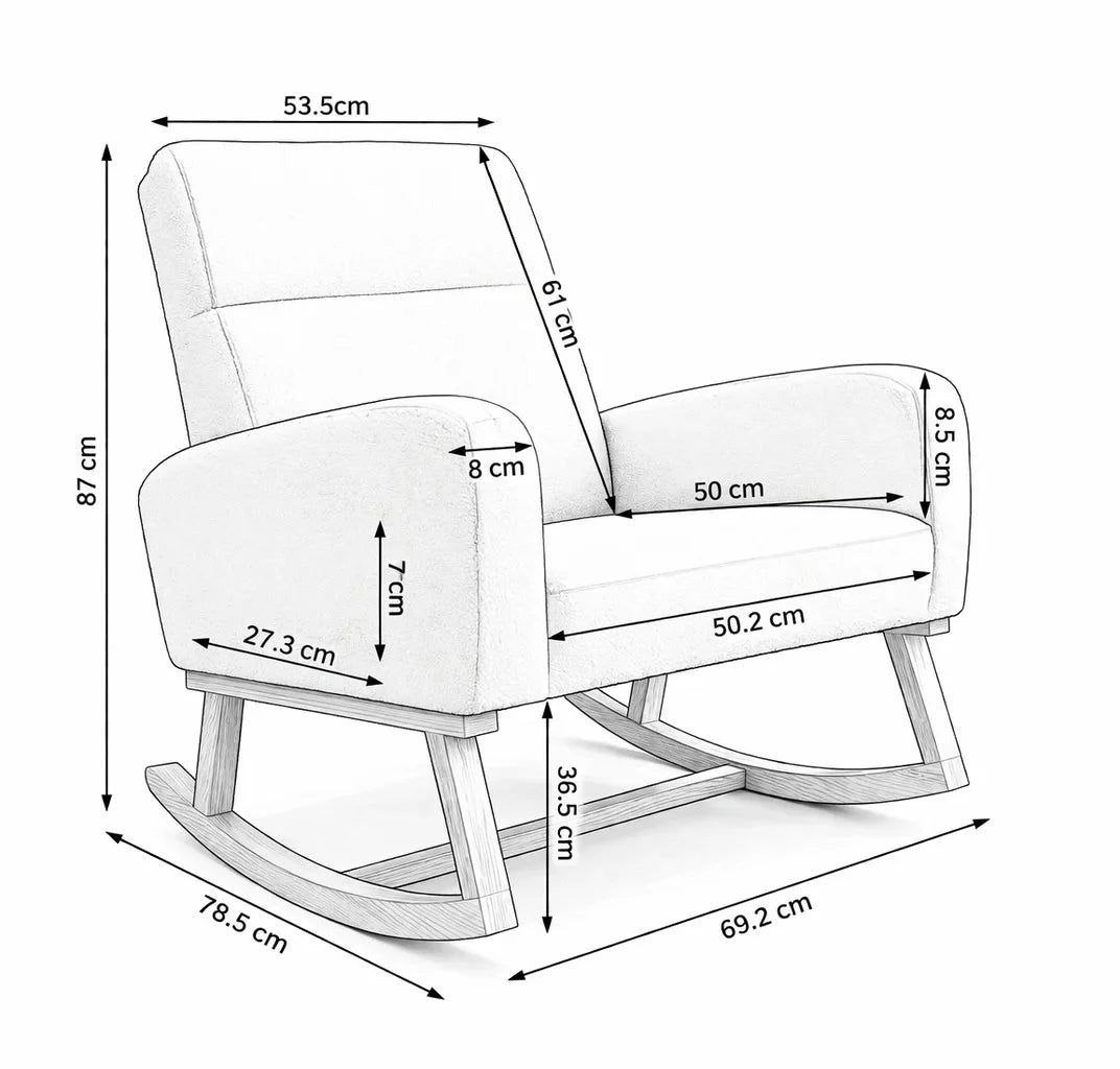 Fauteuil à bascule TENDRYS, en situation d'usage (3)