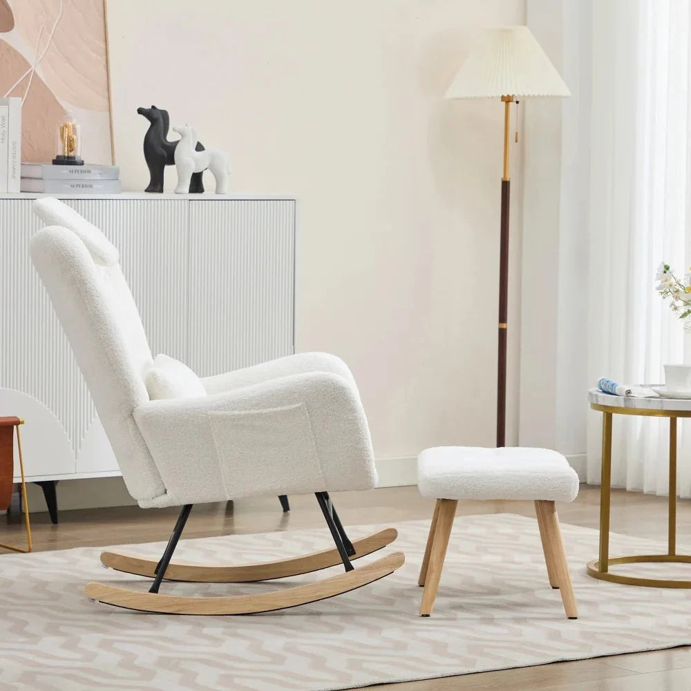 Fauteuil à bascule CÂLINE, en situation d'usage (2)