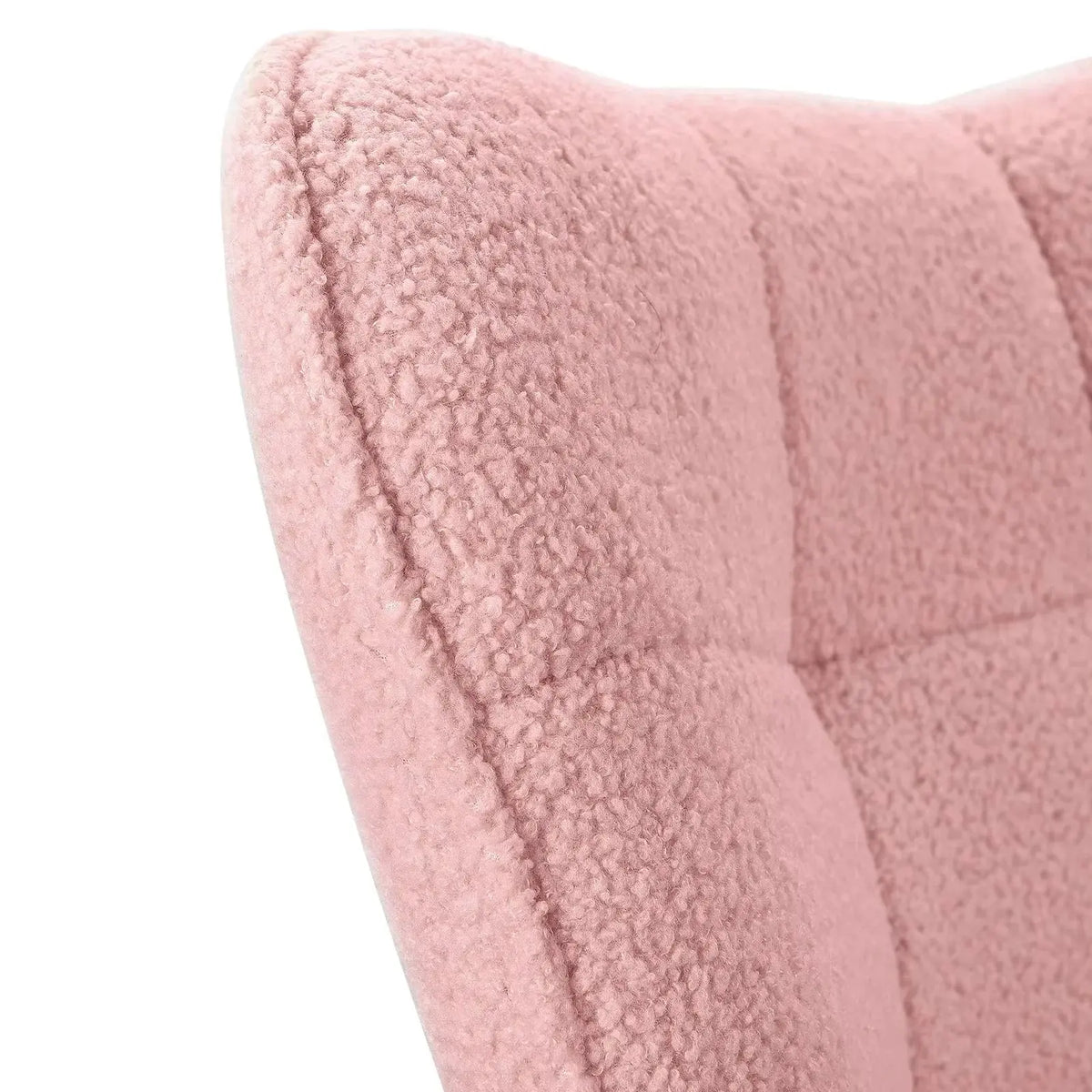 Fauteuil à bascule CASSANE, coloris rose