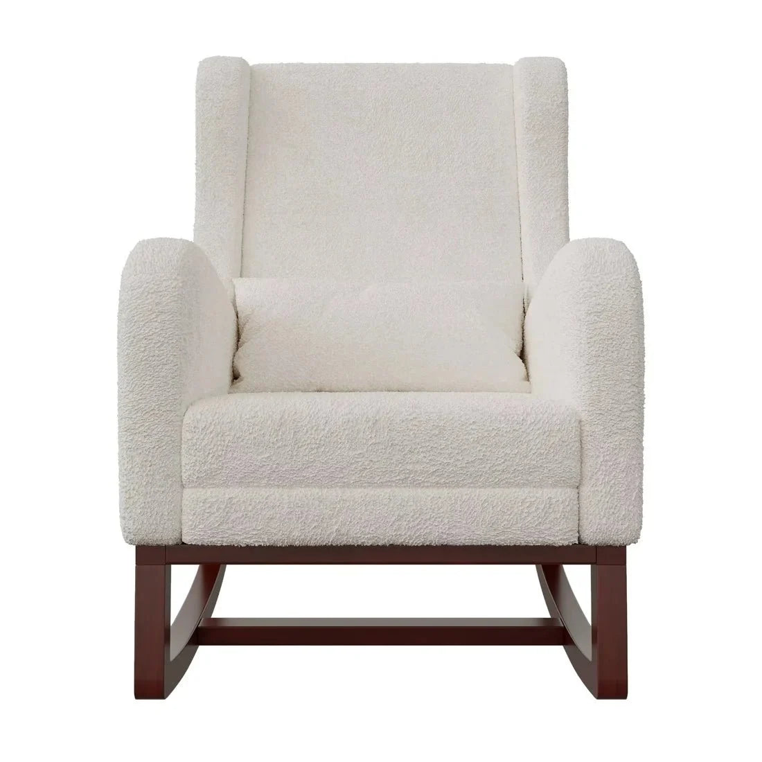 Fauteuil à bascule RIVANE, vue produit sur fond neutre, coloris blanc