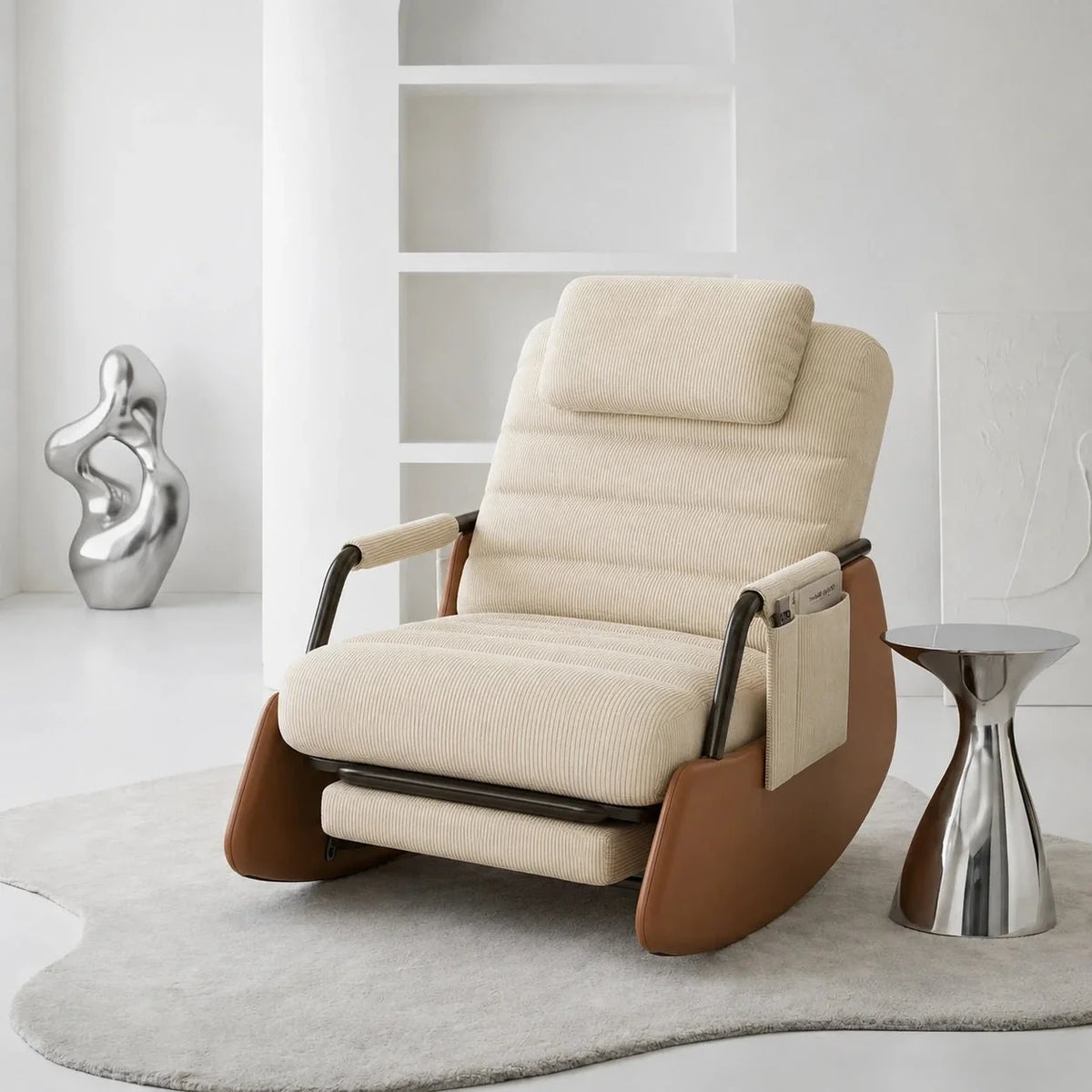Fauteuil à bascule AMBRÉA, vue de face