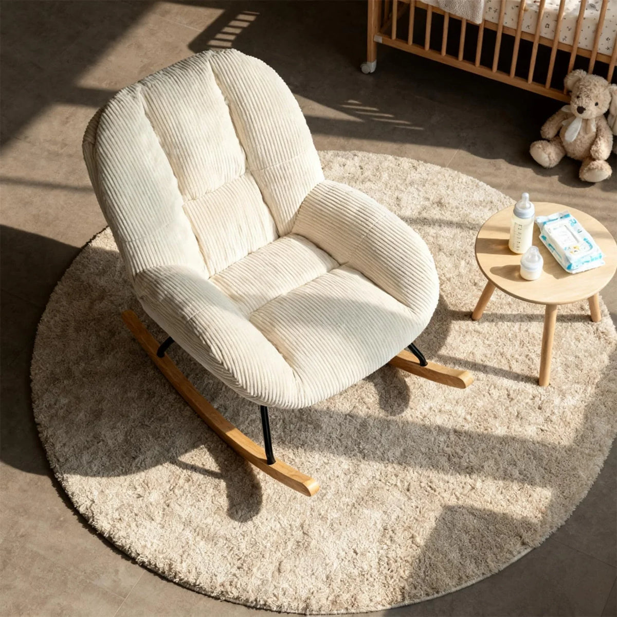Fauteuil à bascule CIELYA, en situation d'usage