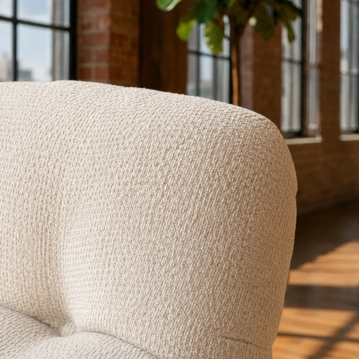 Fauteuil à bascule LUMEA, coloris blanc (3)