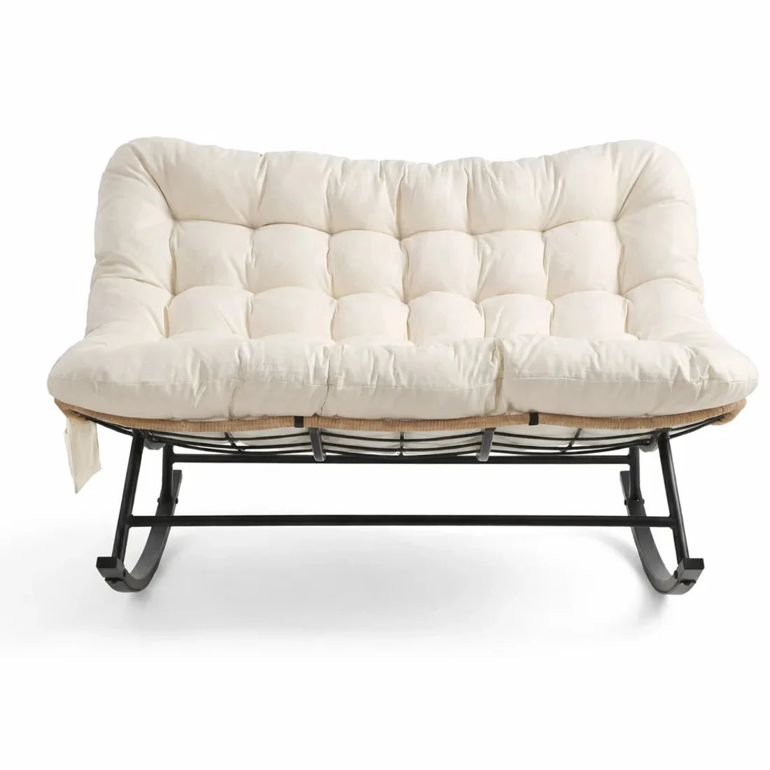 Fauteuil à bascule DUALYS, coloris blanc