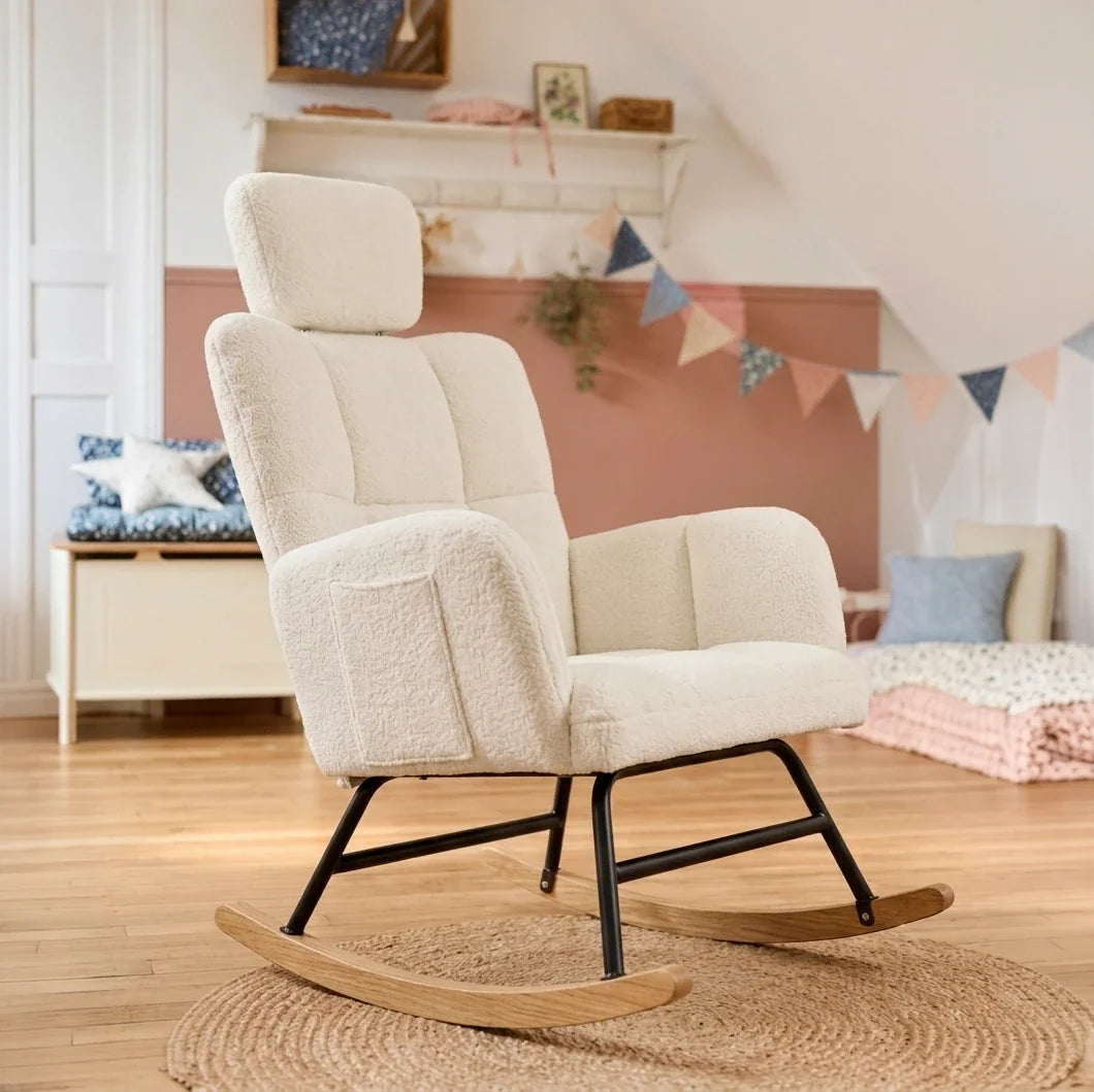 Fauteuil à bascule AERYS, vue de trois quarts
