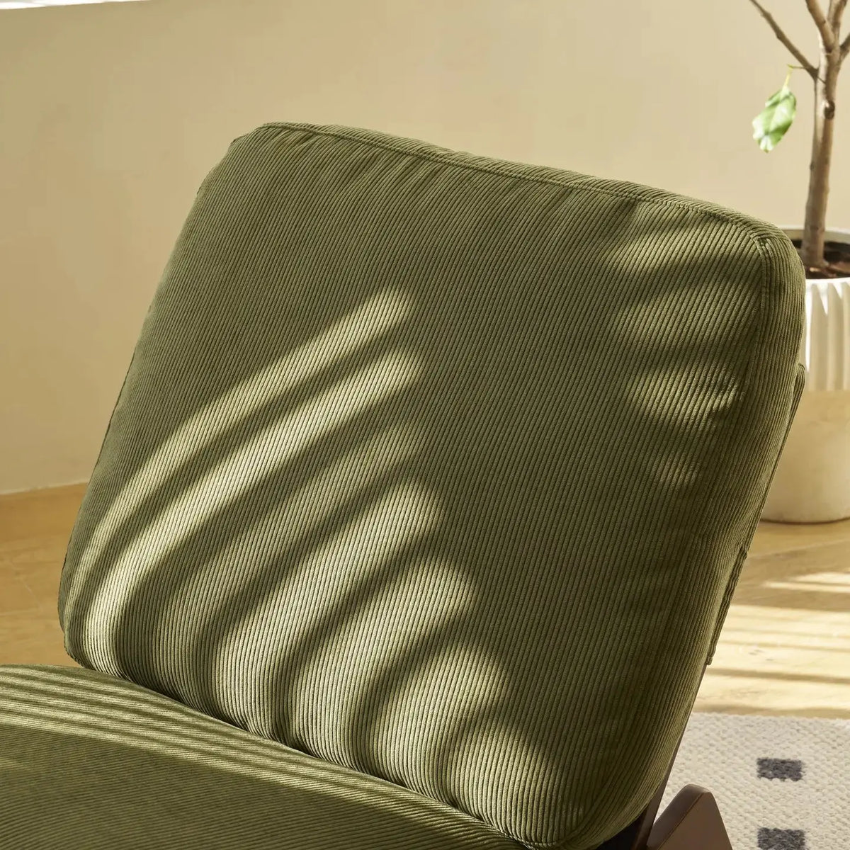 Fauteuil à bascule VELONA, coloris vert