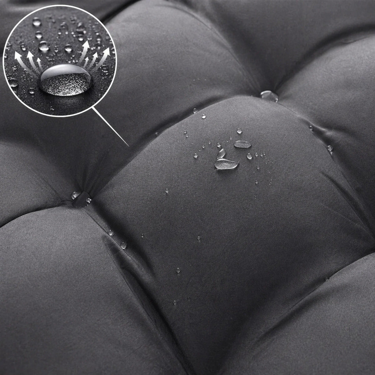 Fauteuil à bascule OCÉANE, installé en extérieur (9)