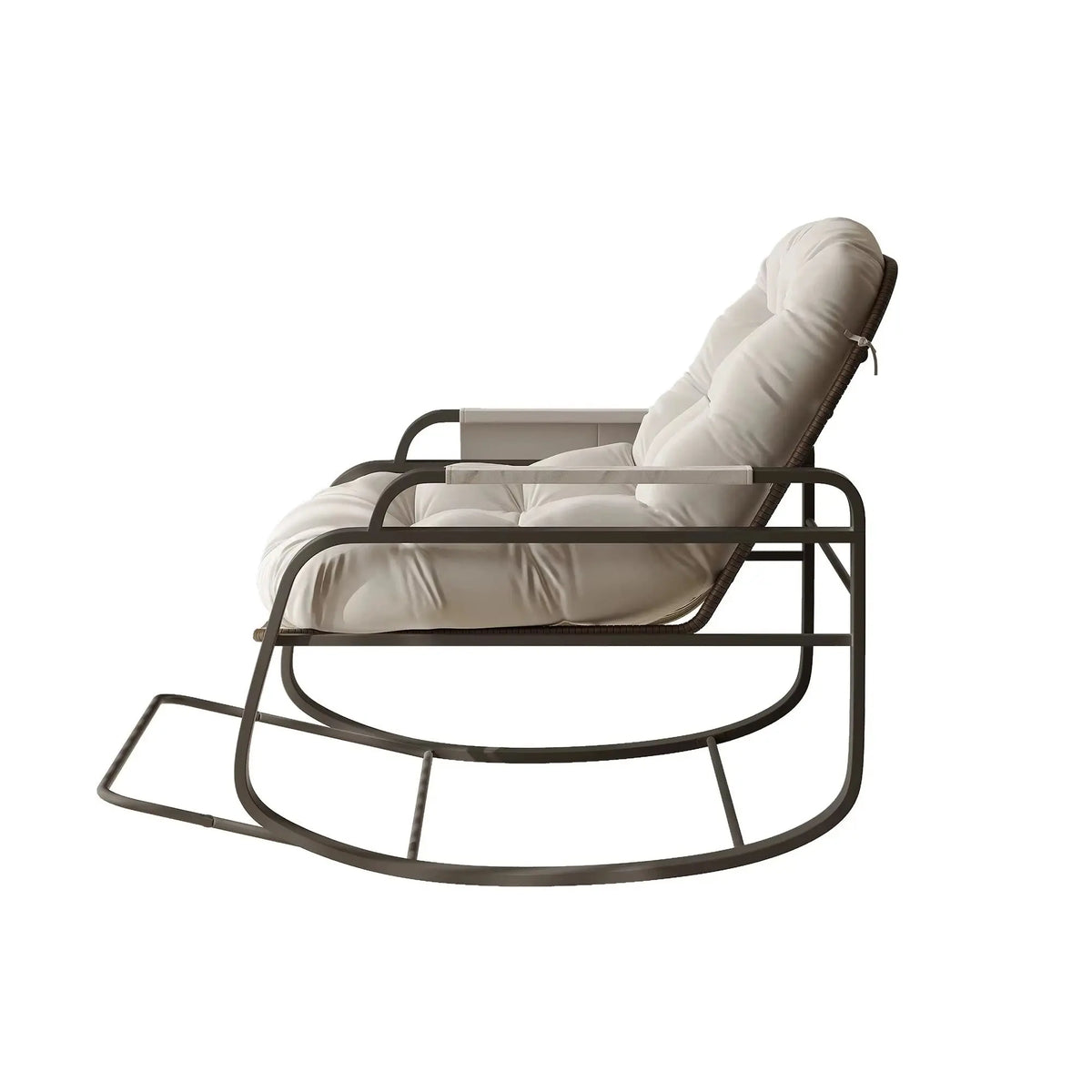 Fauteuil à bascule CORALYS, vue de trois quarts