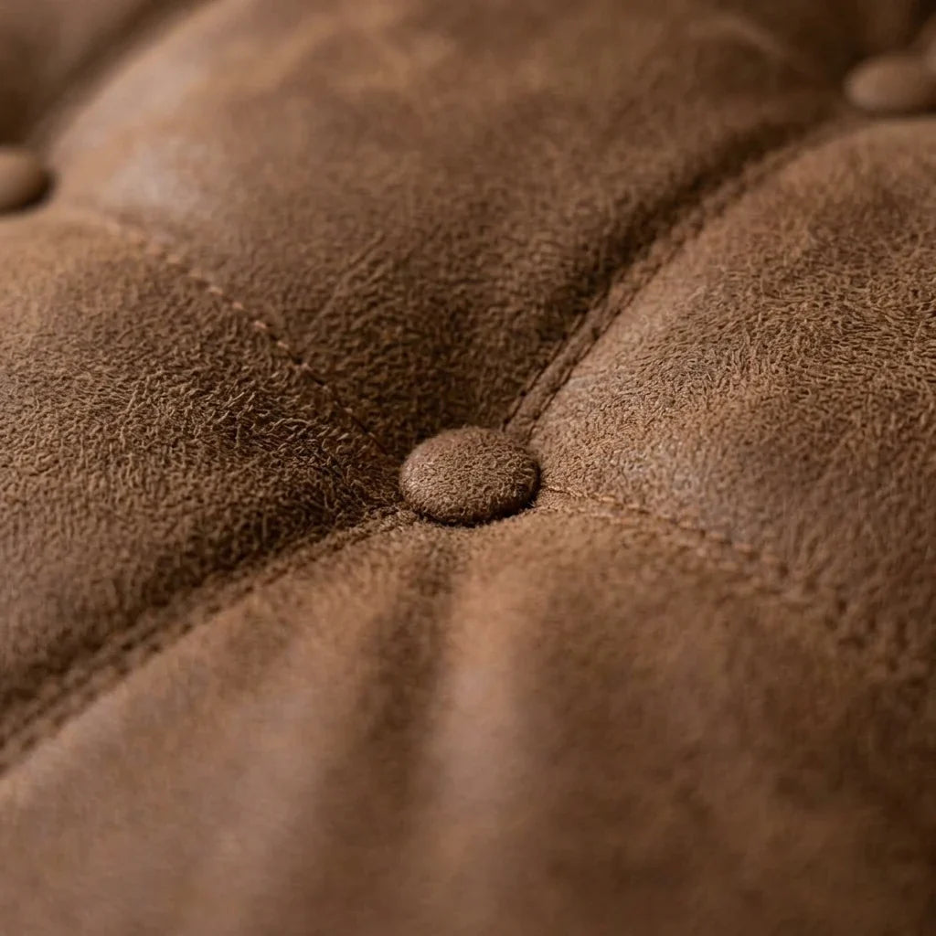 Fauteuil relax VELLYS, gros plan sur la texture du tissu